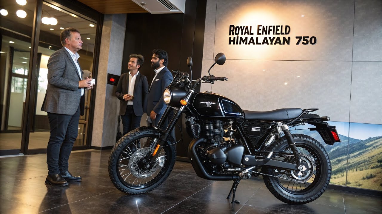 🚨 Представлен новый Royal Enfield Himalayan 750 2026 года! Модернизированный мотоцикл для приключ...