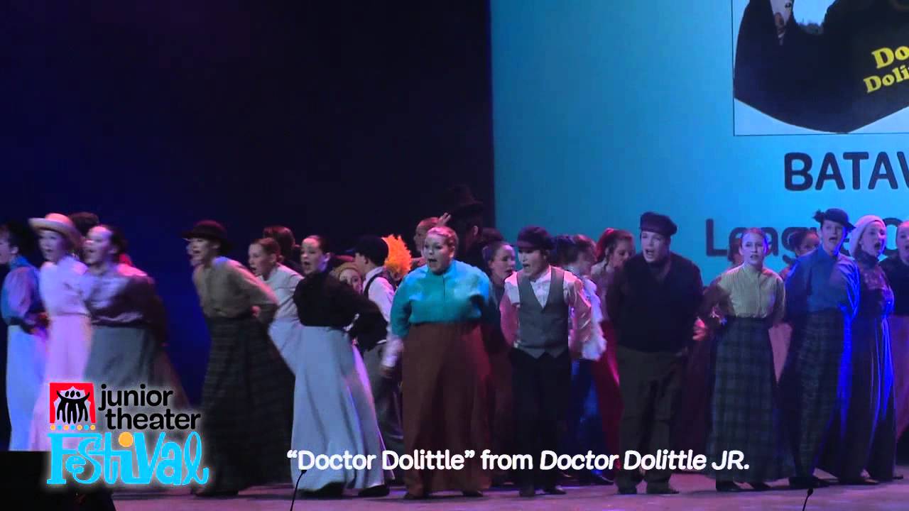 Doctor Dolittle JR. premier at the 2012 Junior Theater Festival