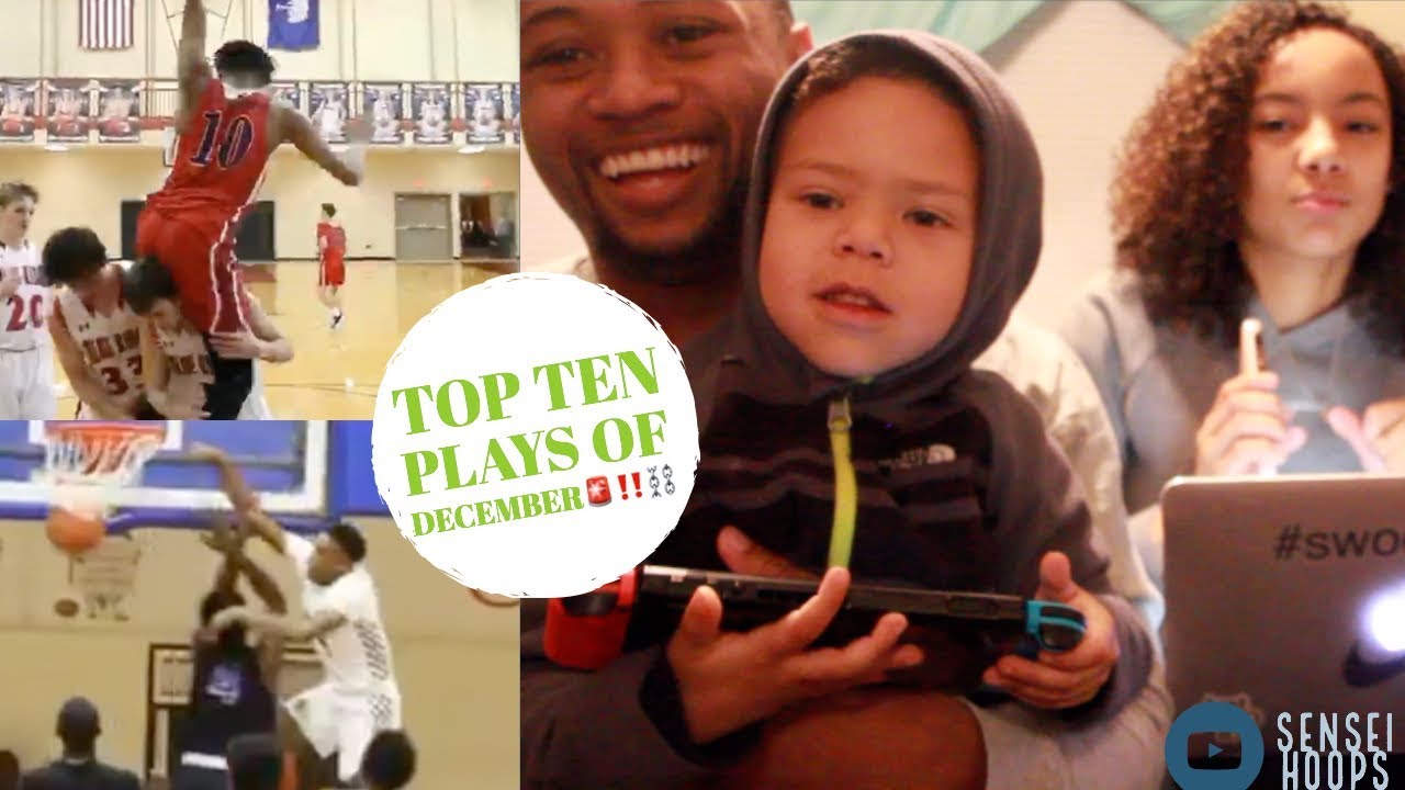 Sensei Hoops Presents:🚨 Top 10 Plays of December 🚨