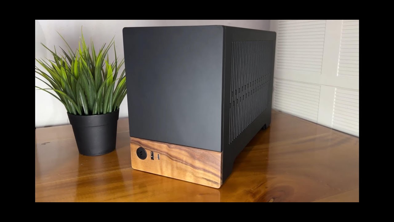 Fractal Terra Graphite Mini ITX PC Build | Asrock B650i, Ryzen 5 7500F, RX 6750 XT Red Devil