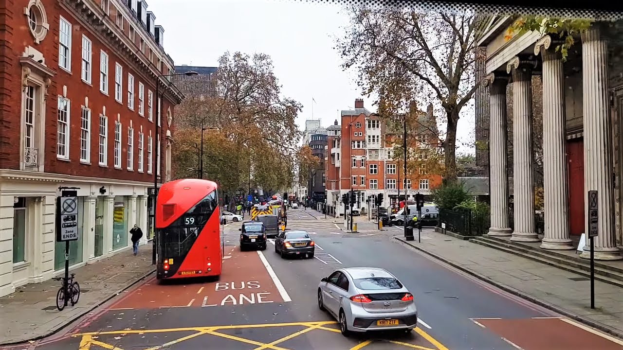 London Bus Ride 🚍 | Elephant and Castle to Camden Town High Street