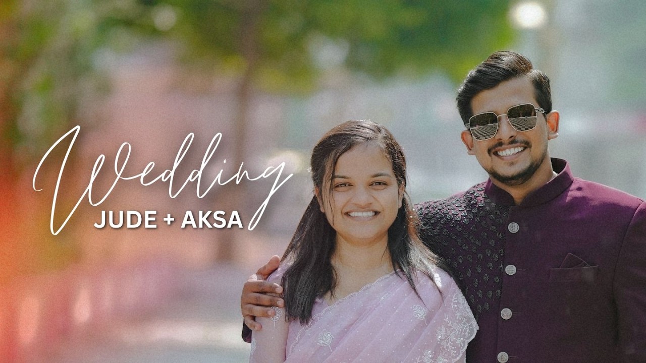 JUDE & AKSA WEDDING LIVE WEBCAST ON 18.02.2026  TIME 10.30 AM