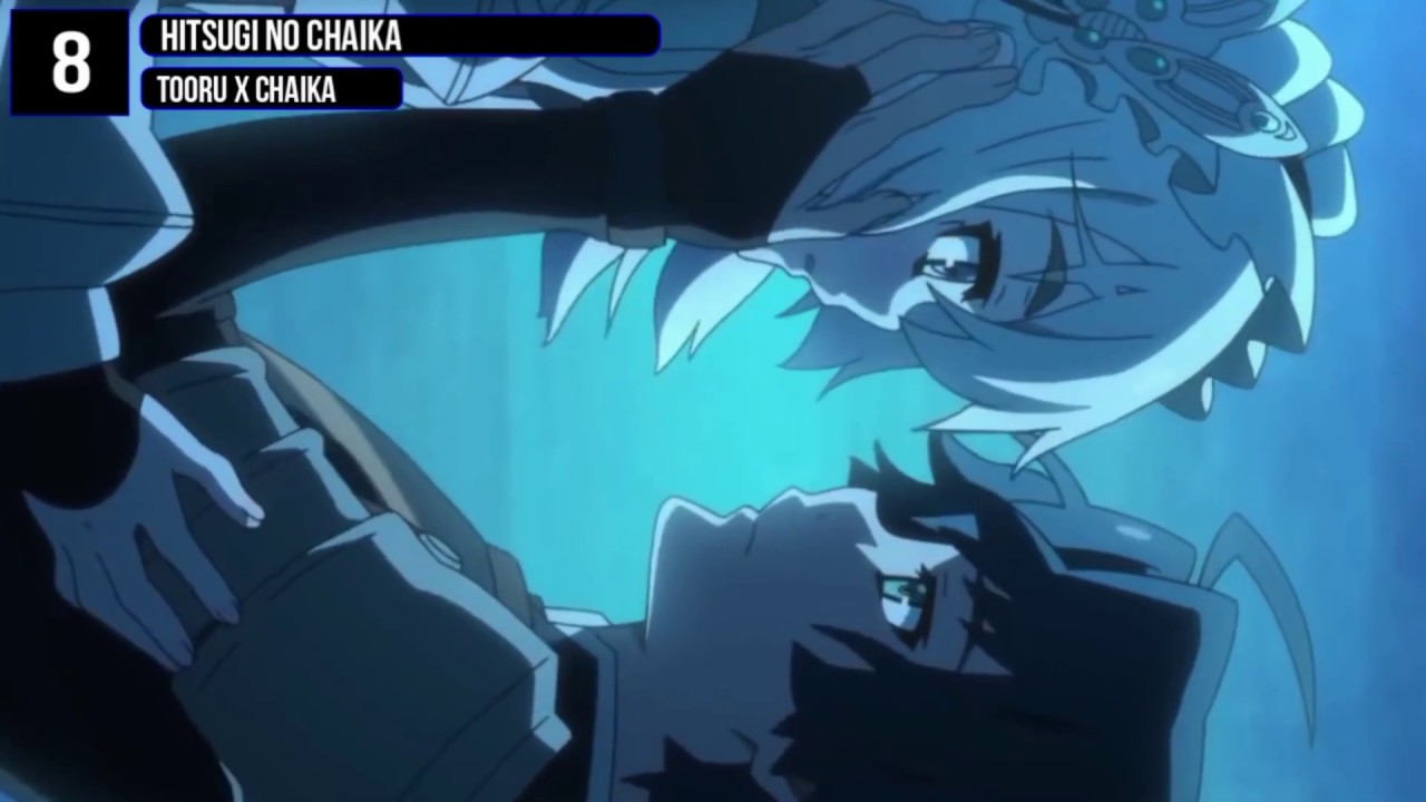 Top 10 BEST/COOLEST Kiss Anime Scenes Of All Time!