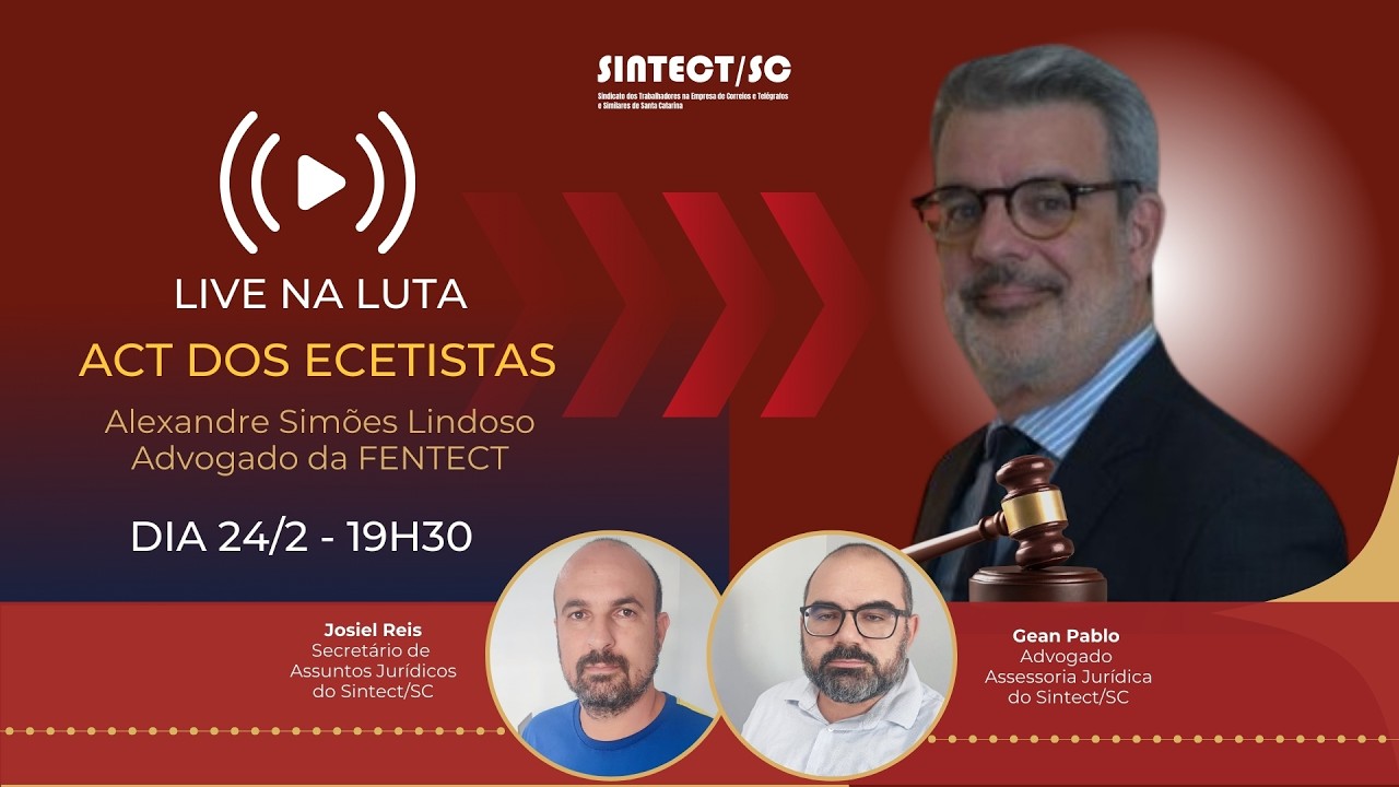 LIVE NA LUTA -  ACT dos Ecetistas