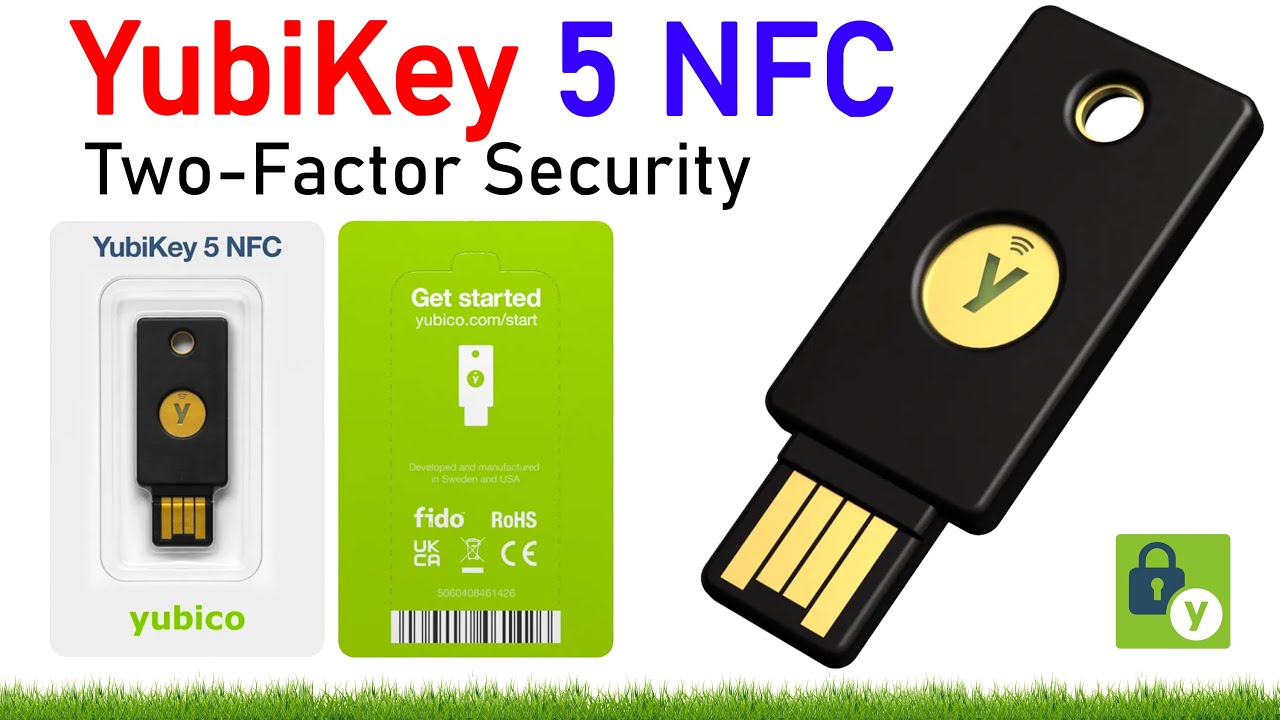 Ключ двухфакторной аутентификации YubiKey 5 NFC | Инструкция по использованию (пошаговое руководс...