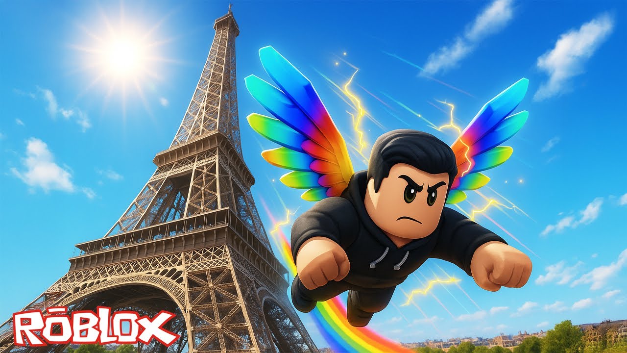 Eyfel Kulesinin Zirvesine 5 Saniyede Tırmandım - Roblox Climb and Jump
