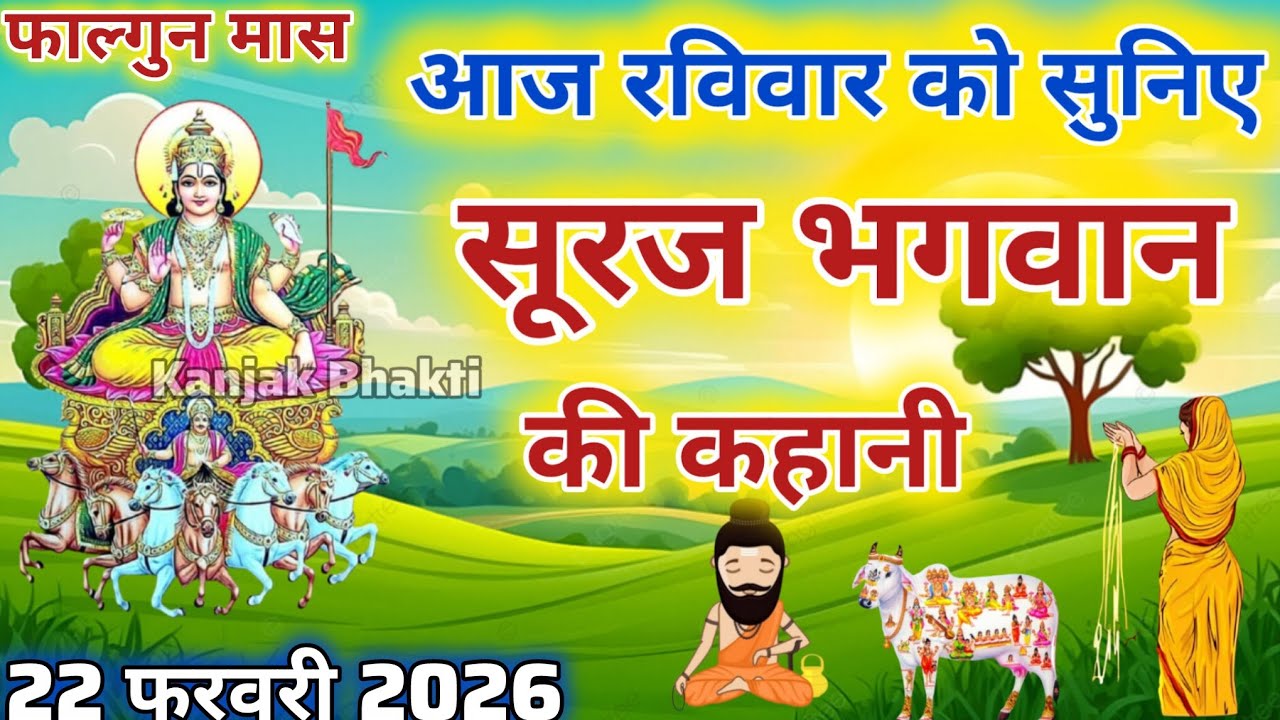 आज रविवार को सुनें सूरज भगवान की कथा Ravivar vrat katha |Surya dev ki kahani |Suraj Bhagwan ki katha