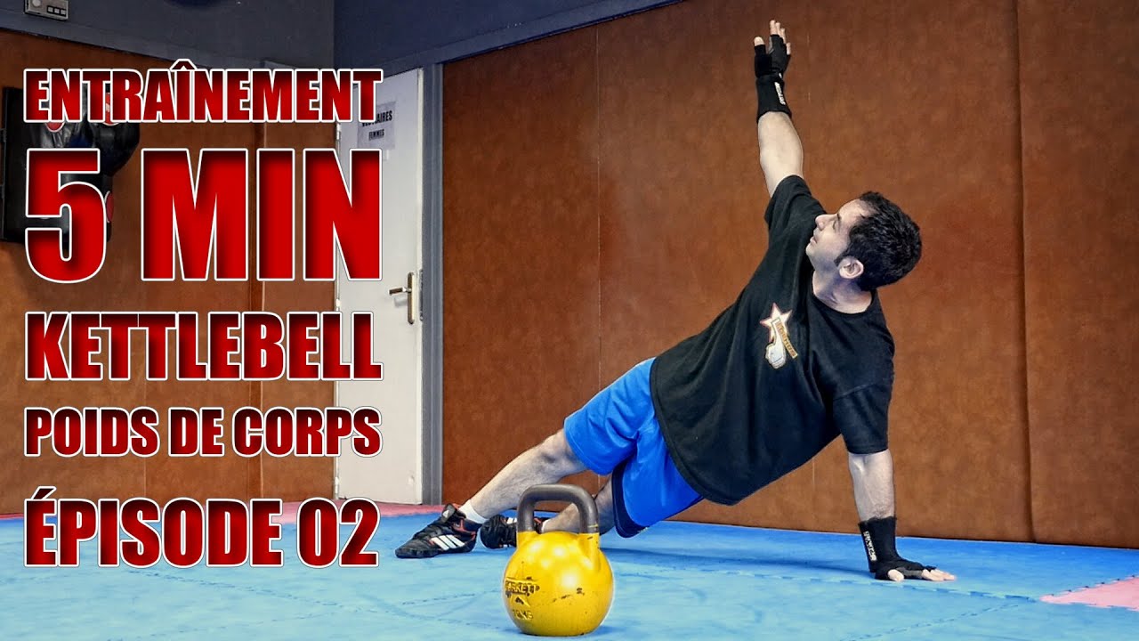 Kettlebell : Entraînement EXPRESS 5 min - Épisode 2 | FRANCE KETTLEBELL