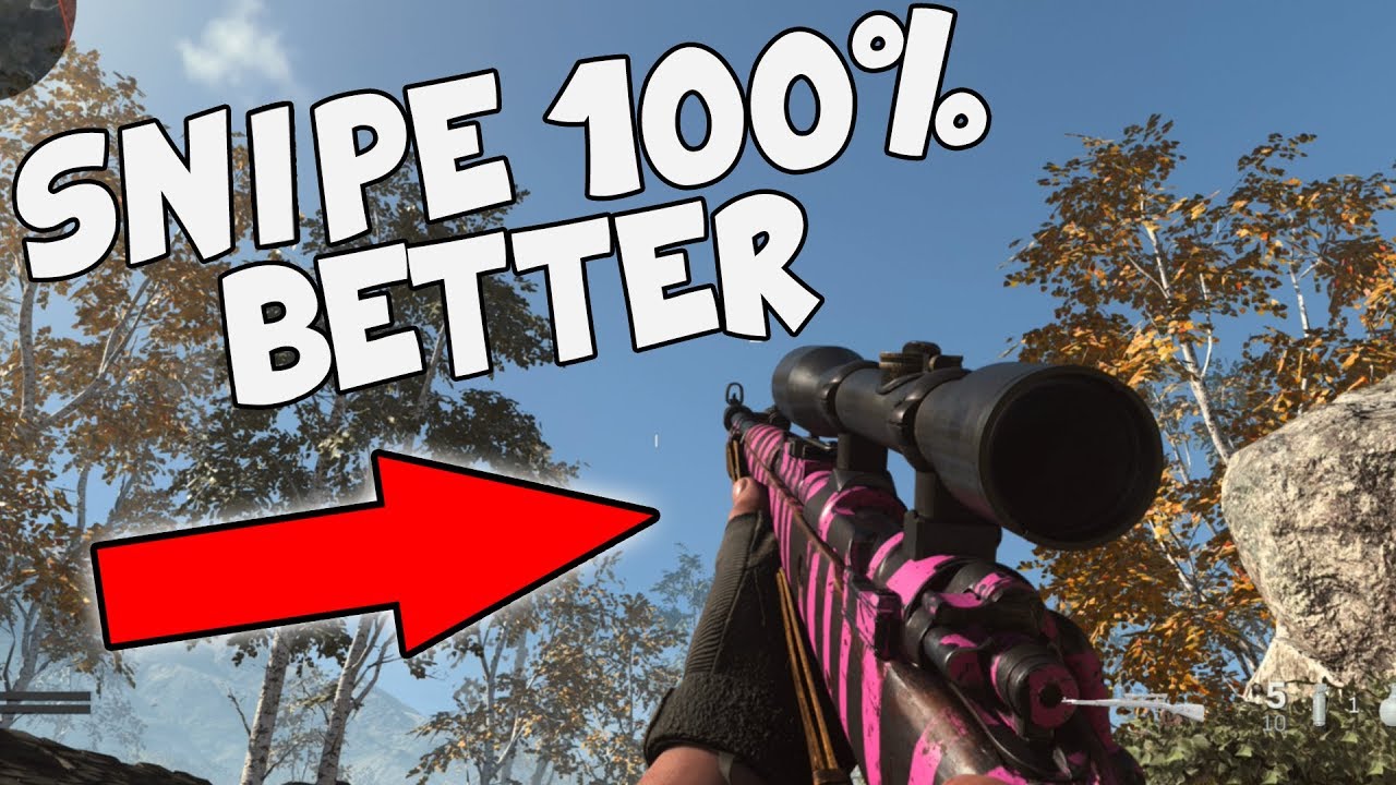 the BEST sniping attachments in Modern Warfare..