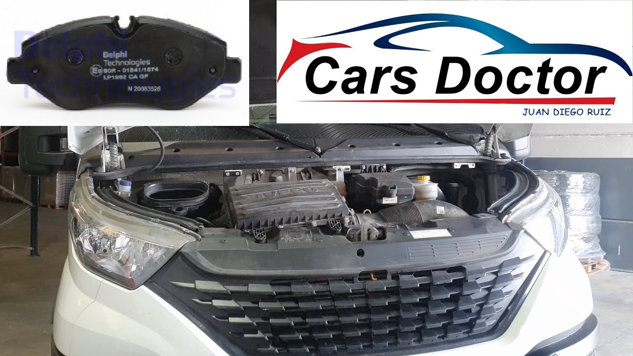 Pastillas de frenos delanteras Iveco Daily 2021 115Kw 156Cv Motor F1AGL411CF