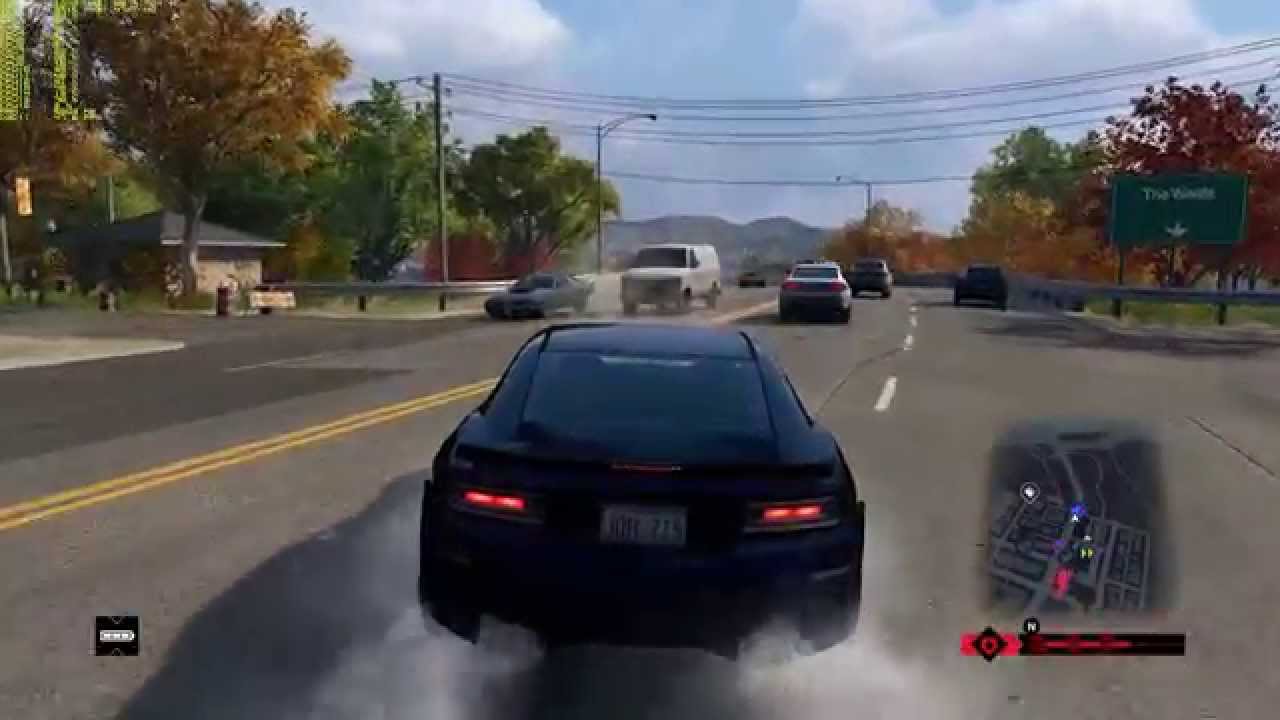 WATCH DOGS | GTX TITAN X |  4K UHD 3840X2160 | FRAME RATE TEST| 5960X