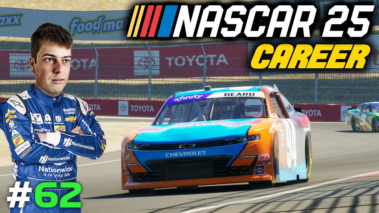 Моя ЛЮБИМАЯ ТРАССА в NASCAR 25! | Часть 62 Сонома