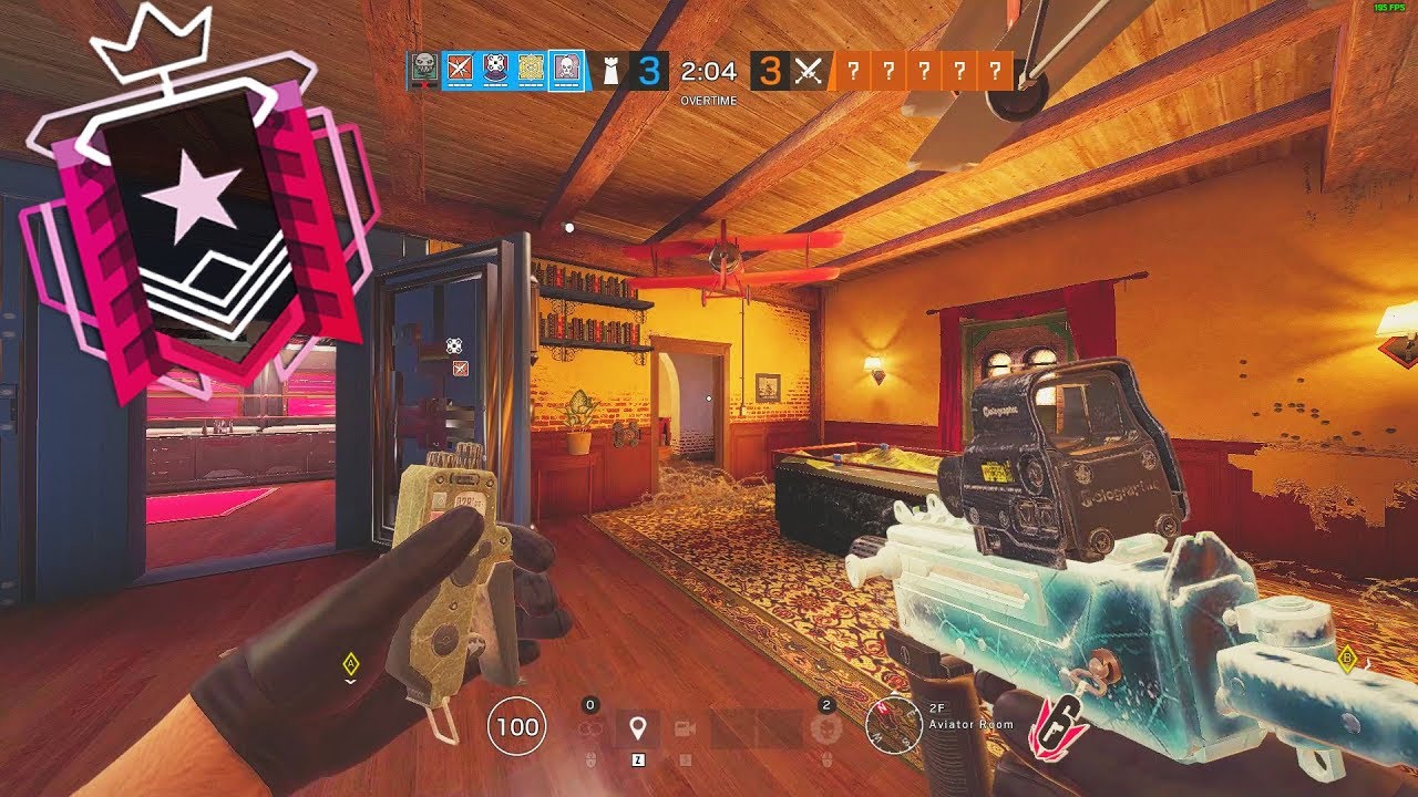 Как чемпион играет в рейтинговых играх — Rainbow Six Siege
