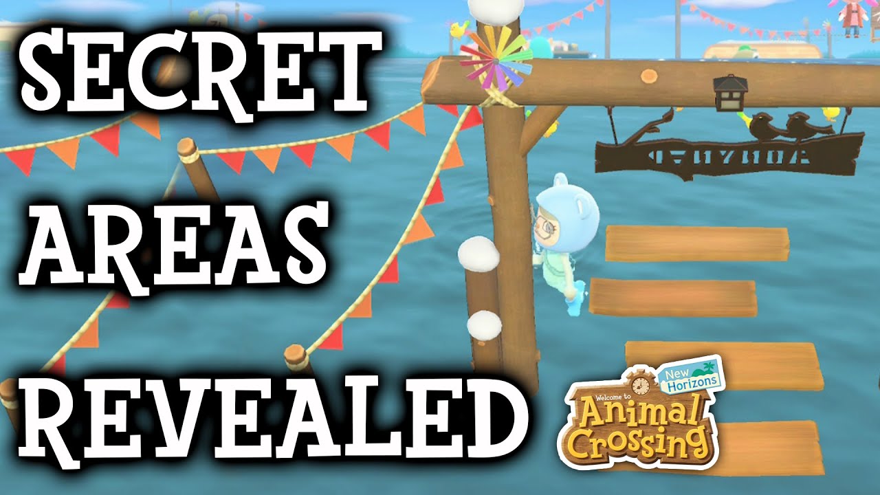 Uncovering the Hidden Areas on Harv's Island (Plaza Edition) | Animal Crossing New Horizons