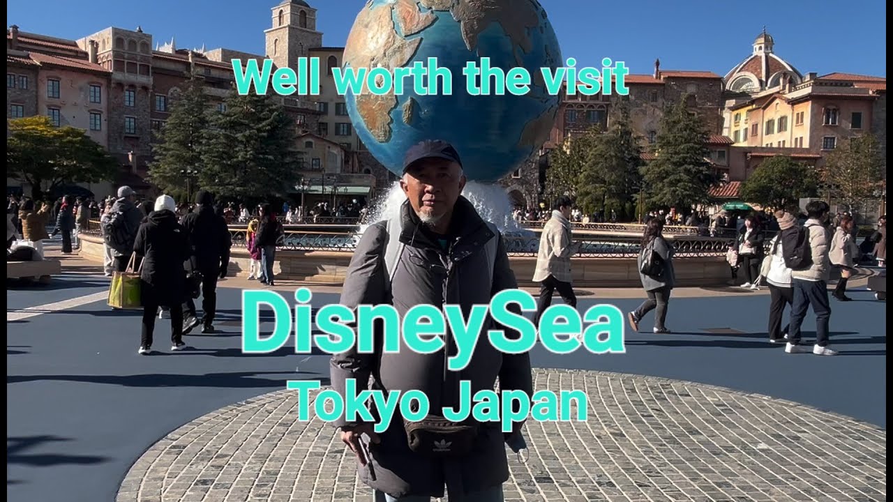 V#54 Day 5 , 23 Dec 2024 Visit DISNEYSEA Tokyo Japan. No regret. The best theme park visited.