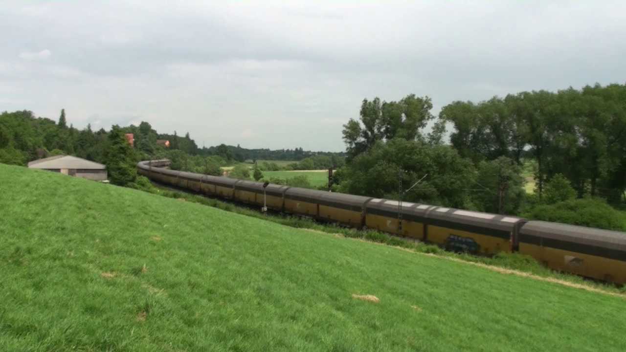 Buntes Bahnverkehr bei Nordstemmen und Elze 
