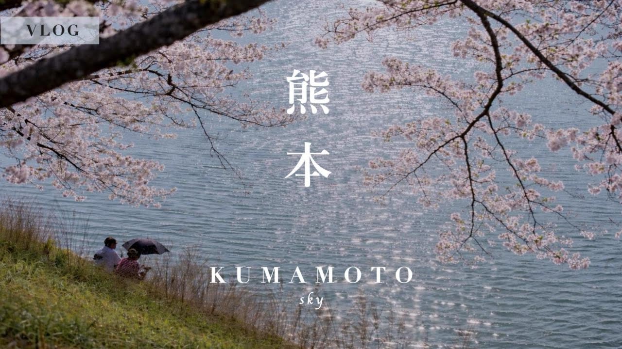 【熊本vlog】桜と海と、カフェとバーと。春の宇土で過ごす、静かなひととき
