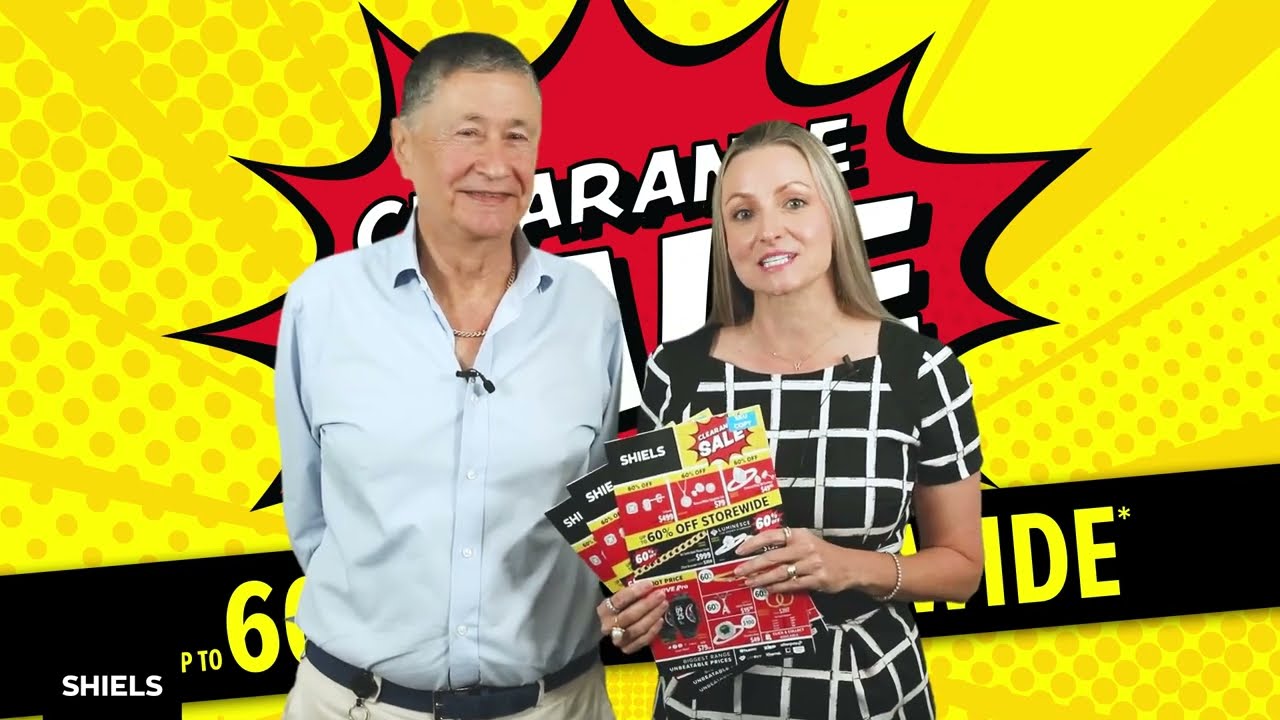 Join Kylie & Albert From Shiels As They Share Some Of The Biggest Deals In Shiels Clearance Sale ✨