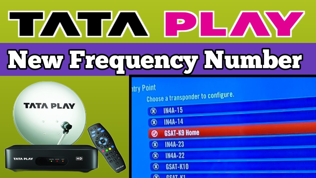 Tata Play New Frequency Number // Tata Play Ka New Frequency Number
