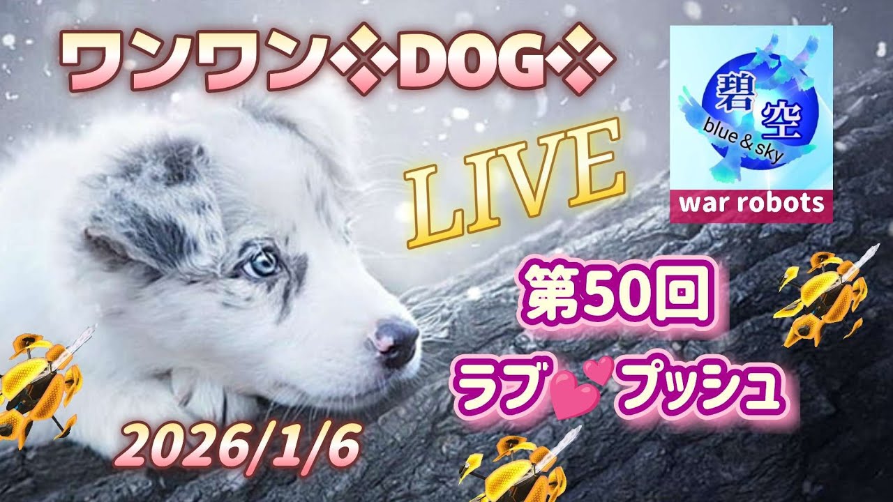 【War robots】碧空主催...第50回「ラブ💕プッシュ」