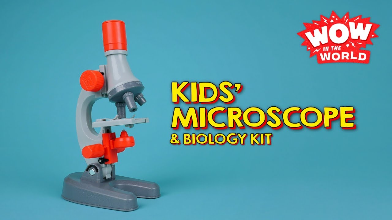 Wow in the World: Kids&rsquo; Microscope & Biology Kit