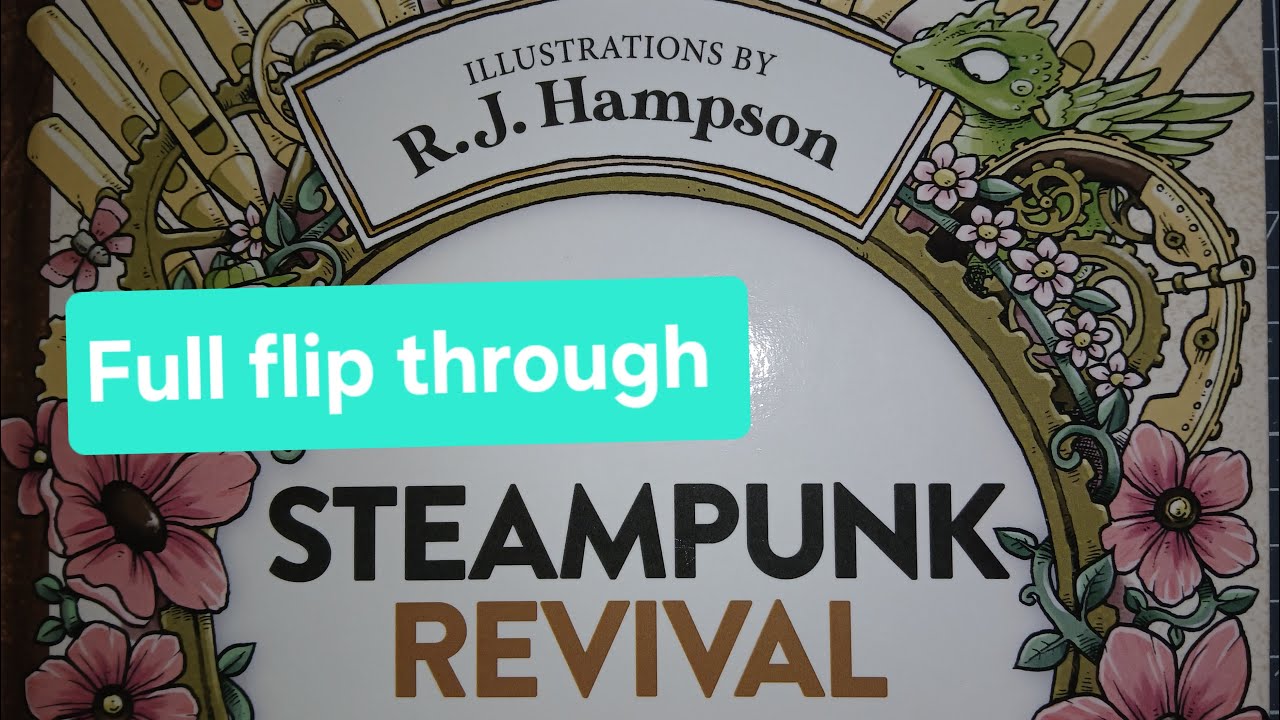 Full flip of RJ Hampson's 'Steam punk revival' colouring