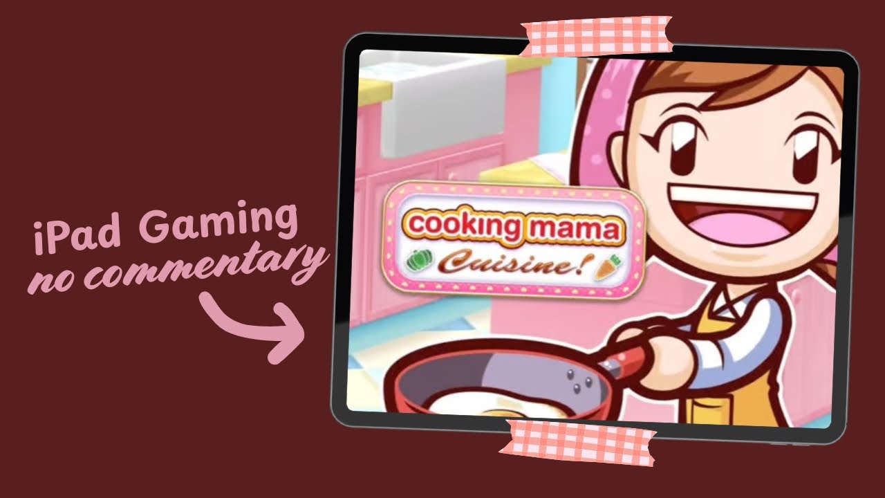 Nostalgic cooking with mama 🍳 cooking mama cuisine (no commentary) 