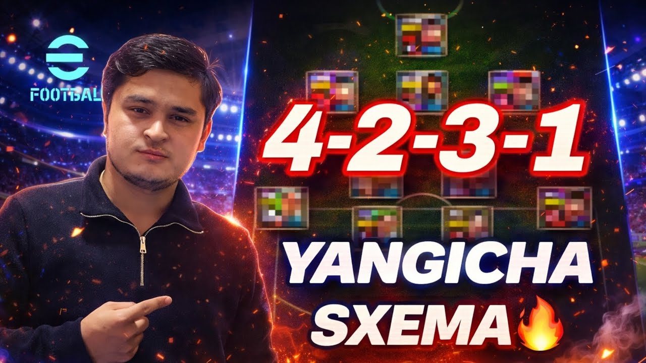 YANGICHA SXEMA 💫 / FULL MATCH 🔥/ #efootball 
