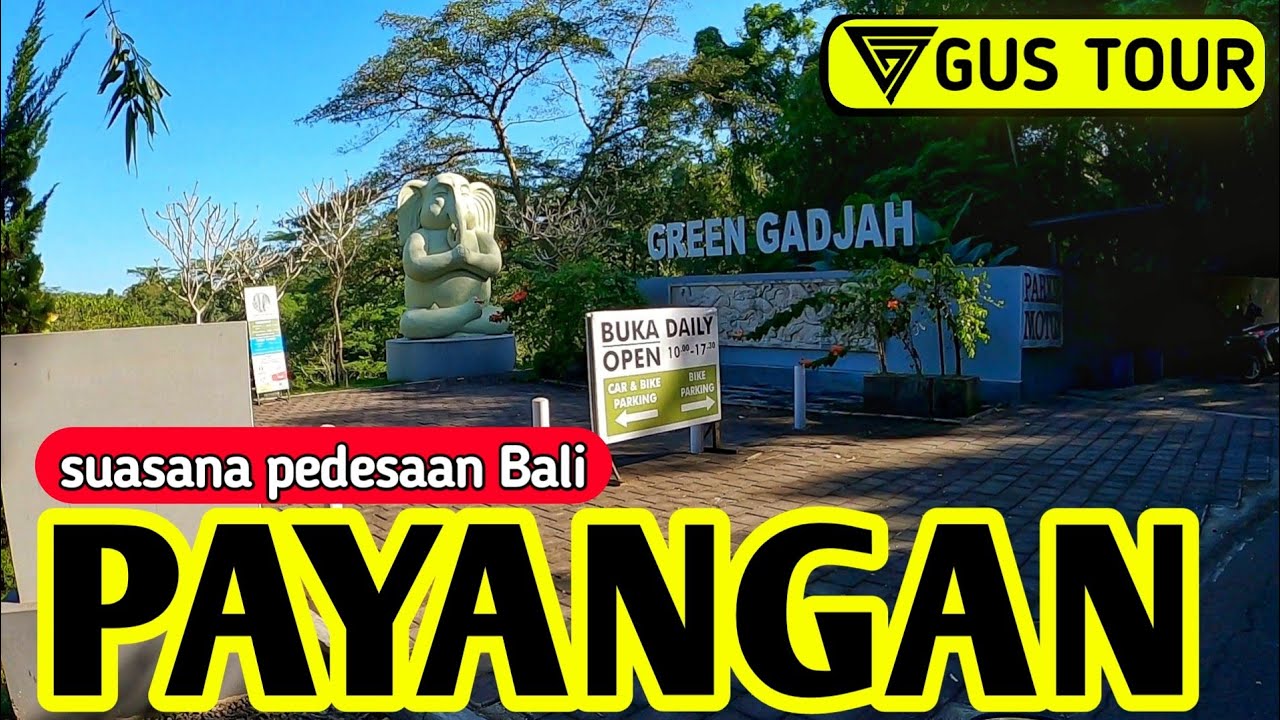suasana pedesaan payangan gianyar bali, suasana bali saat ini 2024