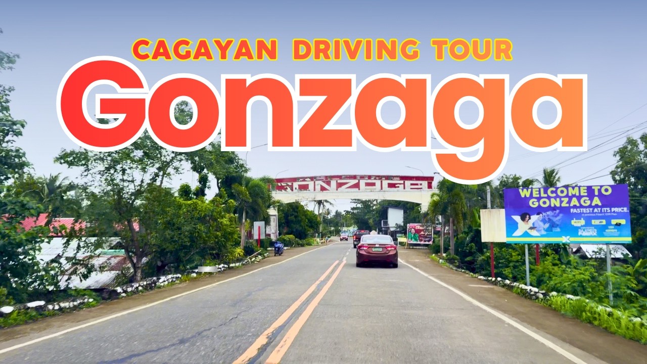 The Gateway to Paradise! 🌴 Scenic Driving Tour in Gonzaga, Cagayan to Santa Ana Border [4K]