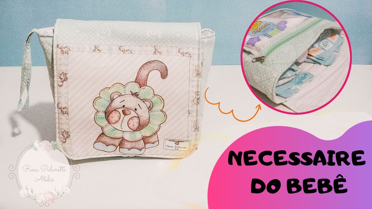 A PE&Ccedil;A MAIS FOFA! NECESSAIRE DO BEB&Ecirc;- PASSO A PASSO