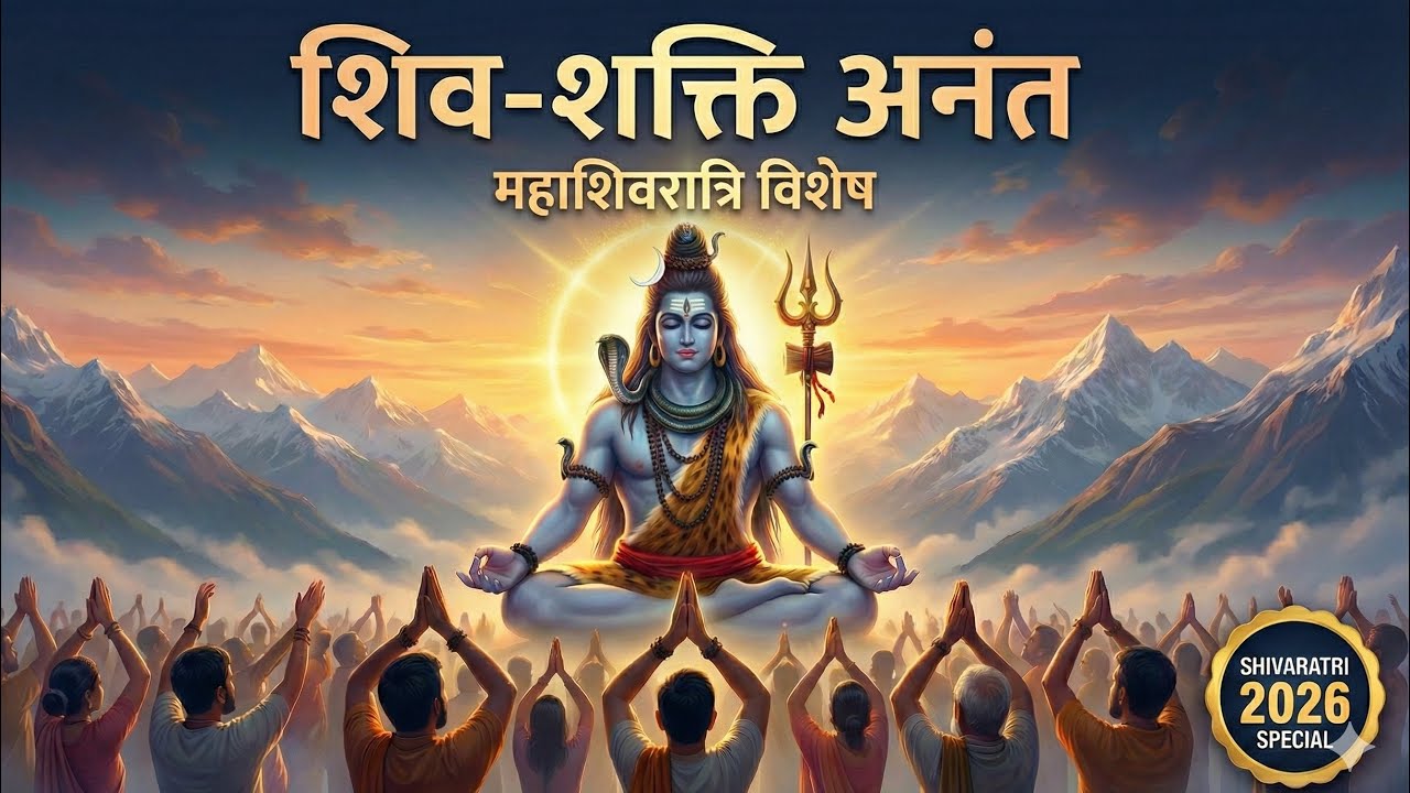 🕉️ शिव-शक्ति अनंत | महाशिवरात्रि 2026 विशेष भजन | Shiv-Shakti Anant (Powerful Shiva Bhajan)
