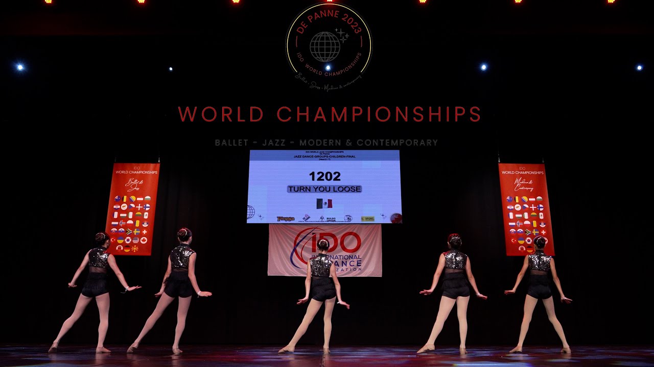 TURN YOU LOOSE | MEXICO | 7th Place | IDO World Jazz Championship 2023 | Children Groups