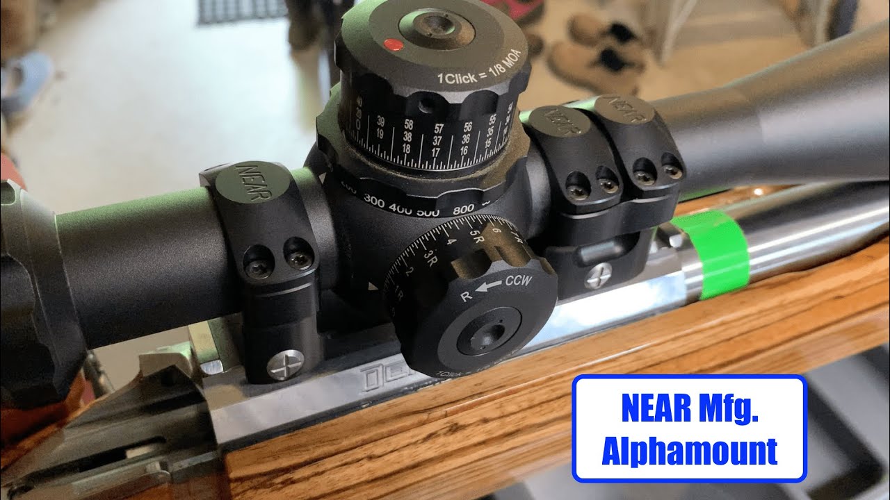 NEAR Mfg. Alphamount Unimount Scope Mount