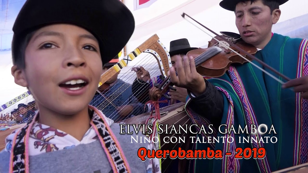 ELVIS SIANCAS GAMBOA (Niño interpretando Toril en Sucre-Querobamba 2019)