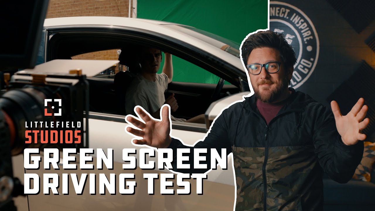DRIVE WITHOUT DRIVING | Green Screen Driving Test