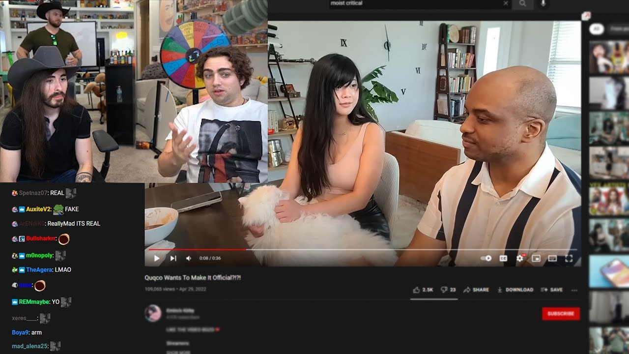 Mizkif's Honest Opinion on Quqco and Lacari
