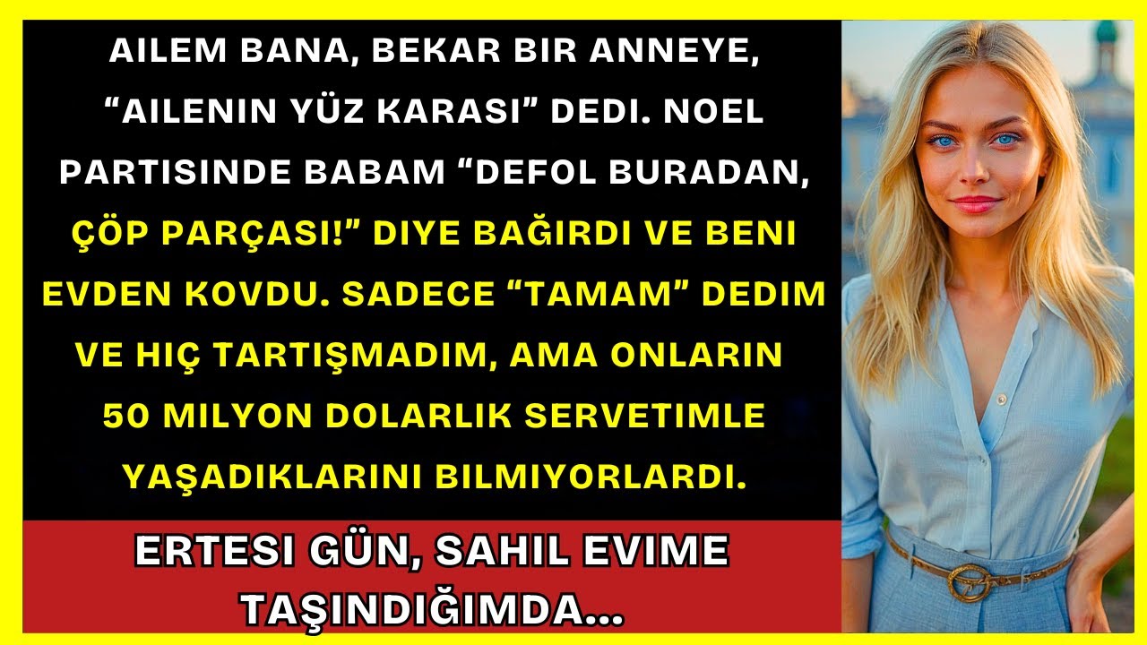 Babam Beni, Bekar Anne, “Ailenin Yüz Karası” Dedi; Noel’de Kovdu