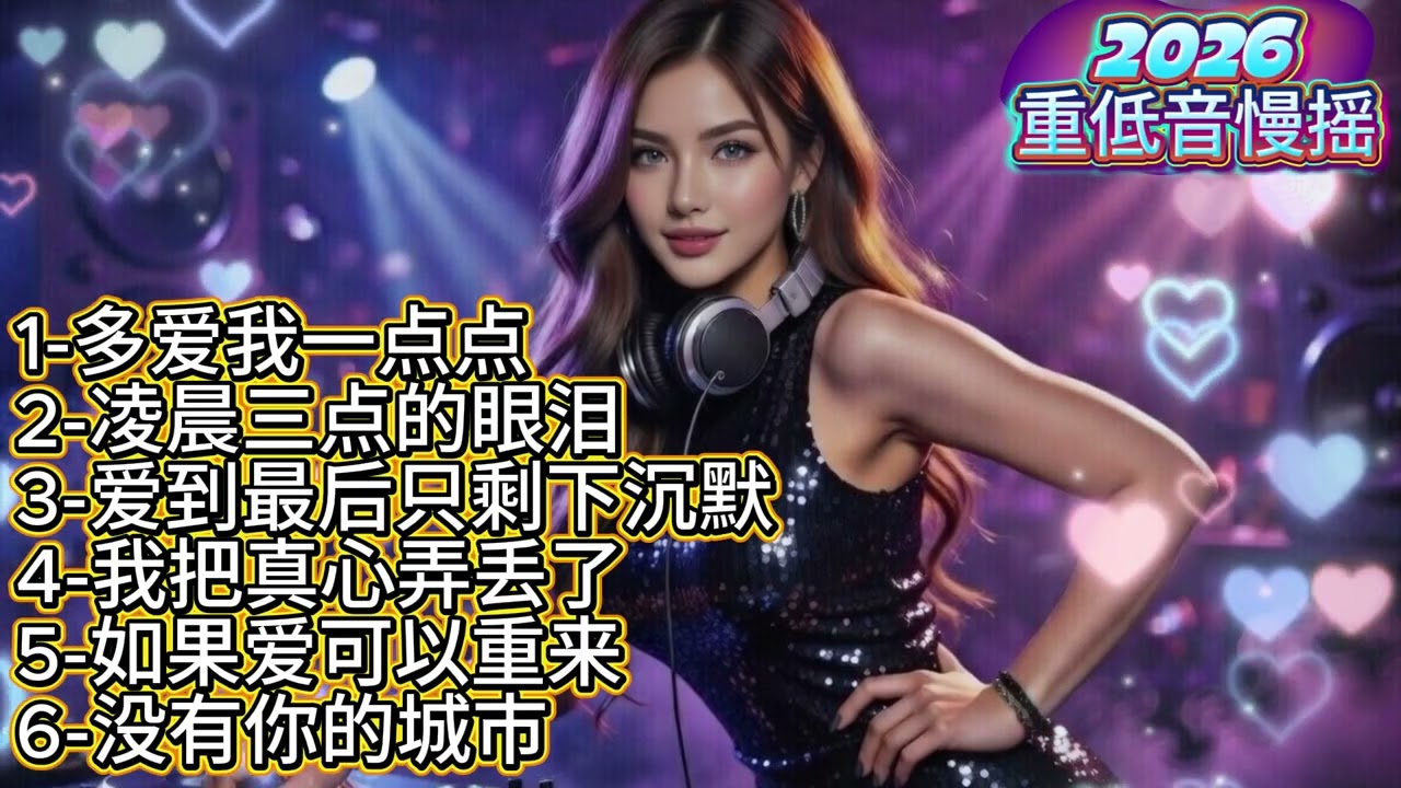 《多爱我一点点》2026重低音慢摇歌曲#抖音流行歌曲 #抖音神曲 #百听不厌的旋律 #车载dj音乐 #热歌热门分享 #热歌推荐 #超重低音 #最新音乐 #dj #新歌更新