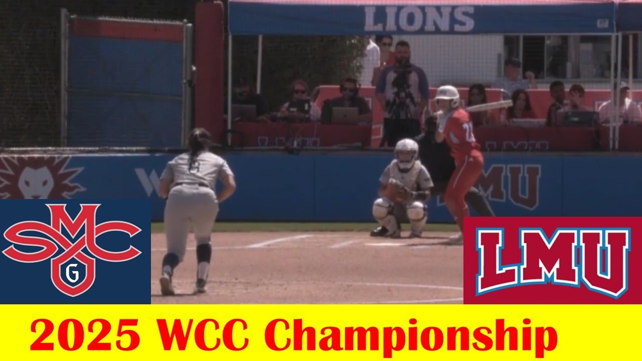 Saint Mary's vs LMU Softball Game Highlights, 2025 WCC Championship