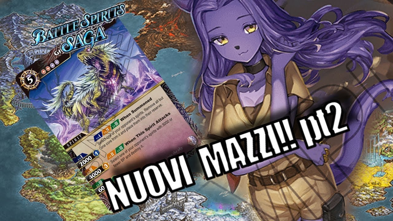 ANCORA GIOCABILI?| AGGIORNIAMO LE VECCHIE LISTE! Battle Spirits Saga 06 decklists|