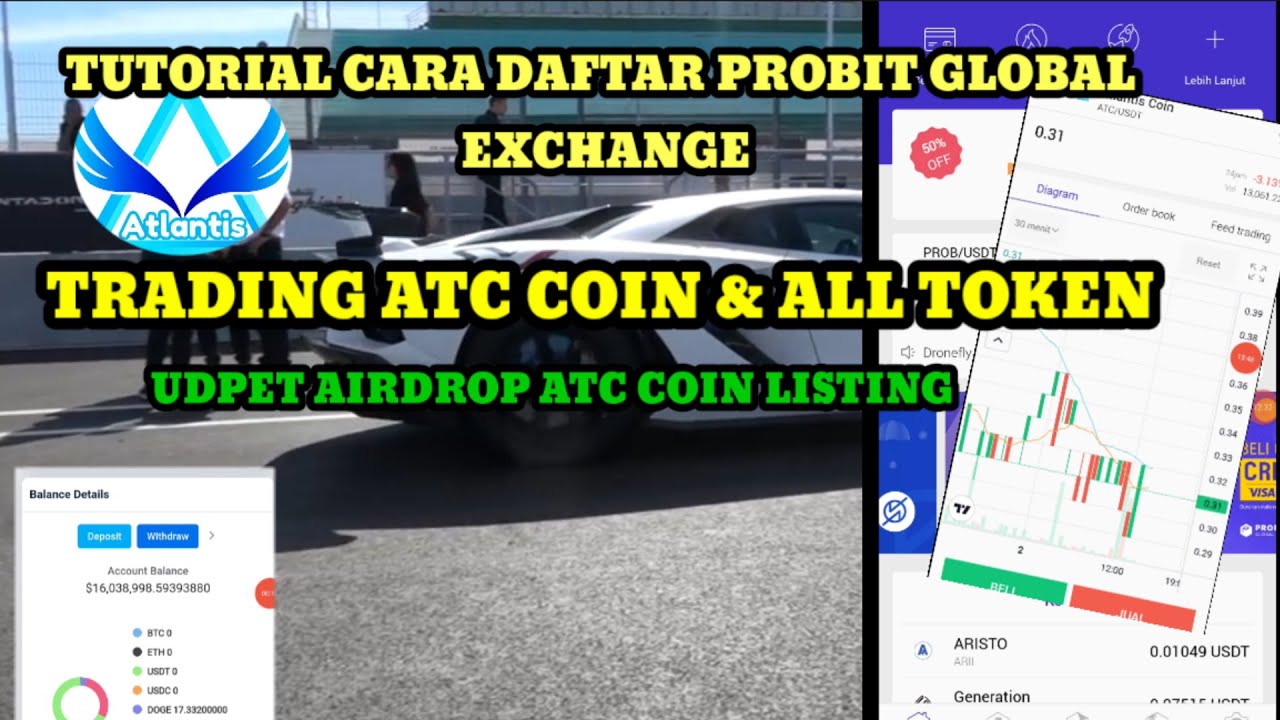 Atlantis Coin Update: Now Listed, ProBit Global Exchange Registration Tutorial