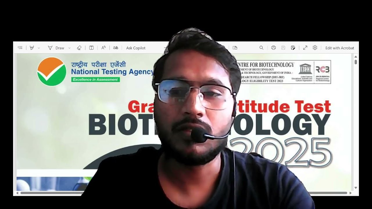 GAT B all Details || Exam Pattern, PwD criteria Scribe, B.Sc last year students can apply GATB RCB