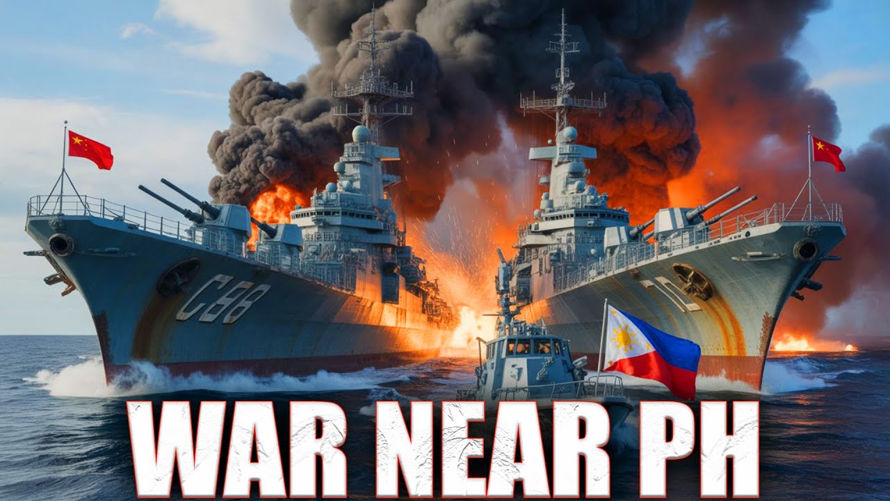 Китайские корабли столкнулись во время преследования филиппинского патрульного судна.