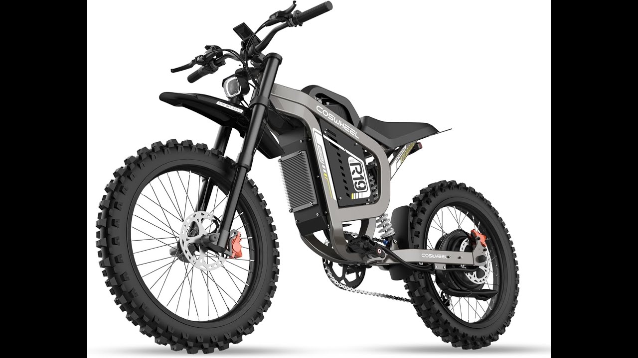 72V 40AH Electric Dirt Bike Review | 6000W Off-Road Ebike, 50MPH Top Speed