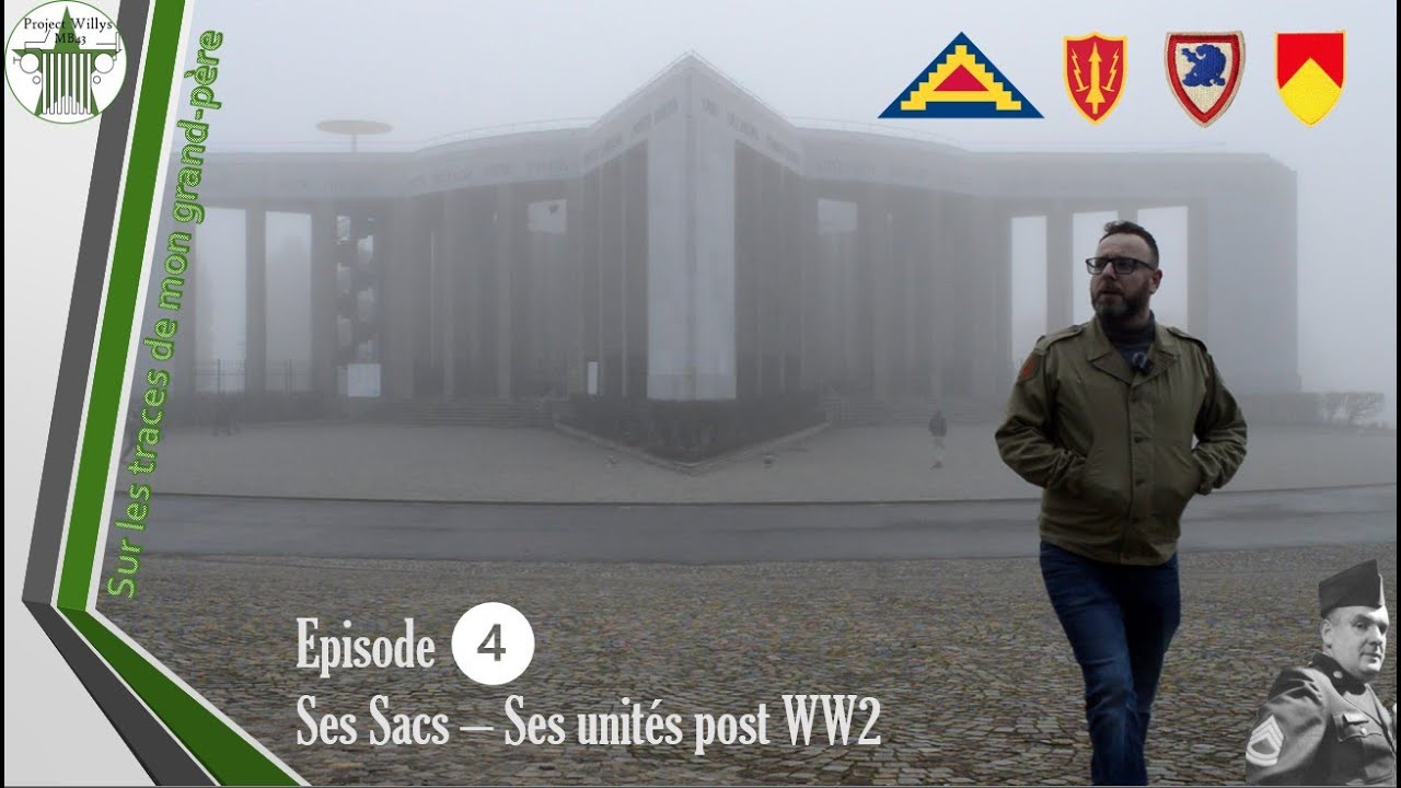 Enquête | Sur les trace de mon grand-père 04 - Ses sacs, ses unités post WW2