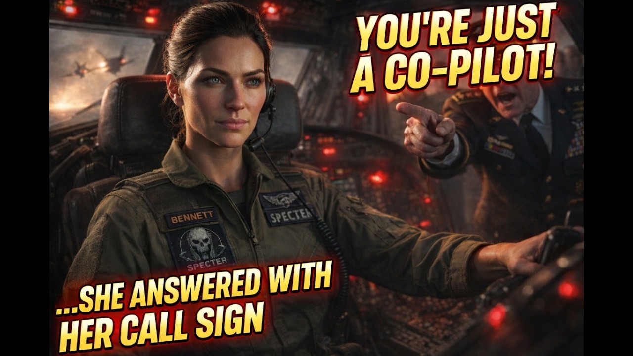 She Was “Just the Co-Pilot”… Until Fighter Jets Surrounded the Plane