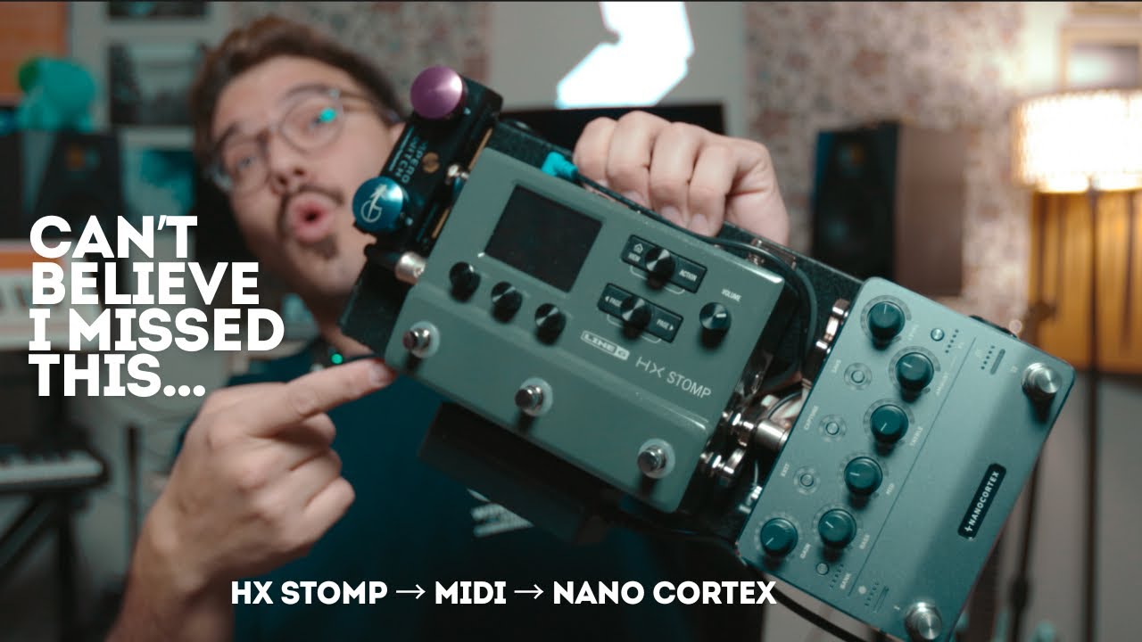 How to send Midi Clock (tempo) from HX Stomp to Nano Cortex | Ultimate Guitar Travel Pedalboard