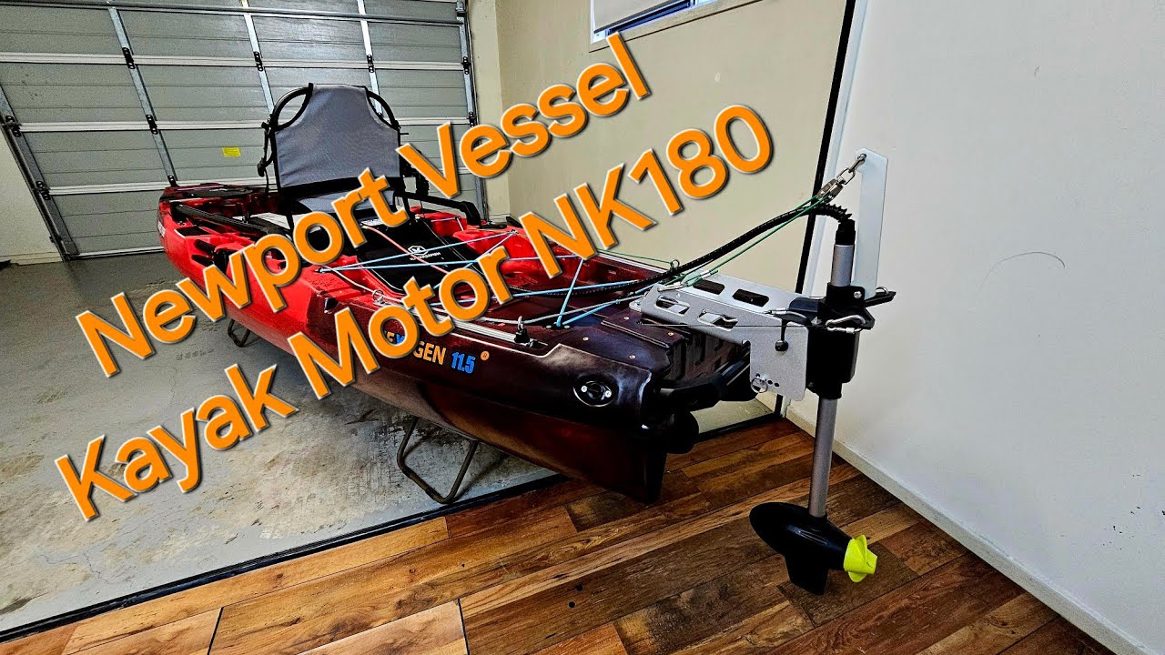 Kayaks2fish NextGen 11.5 Fitted with the Newport Vessel NK180 Kayak Motor