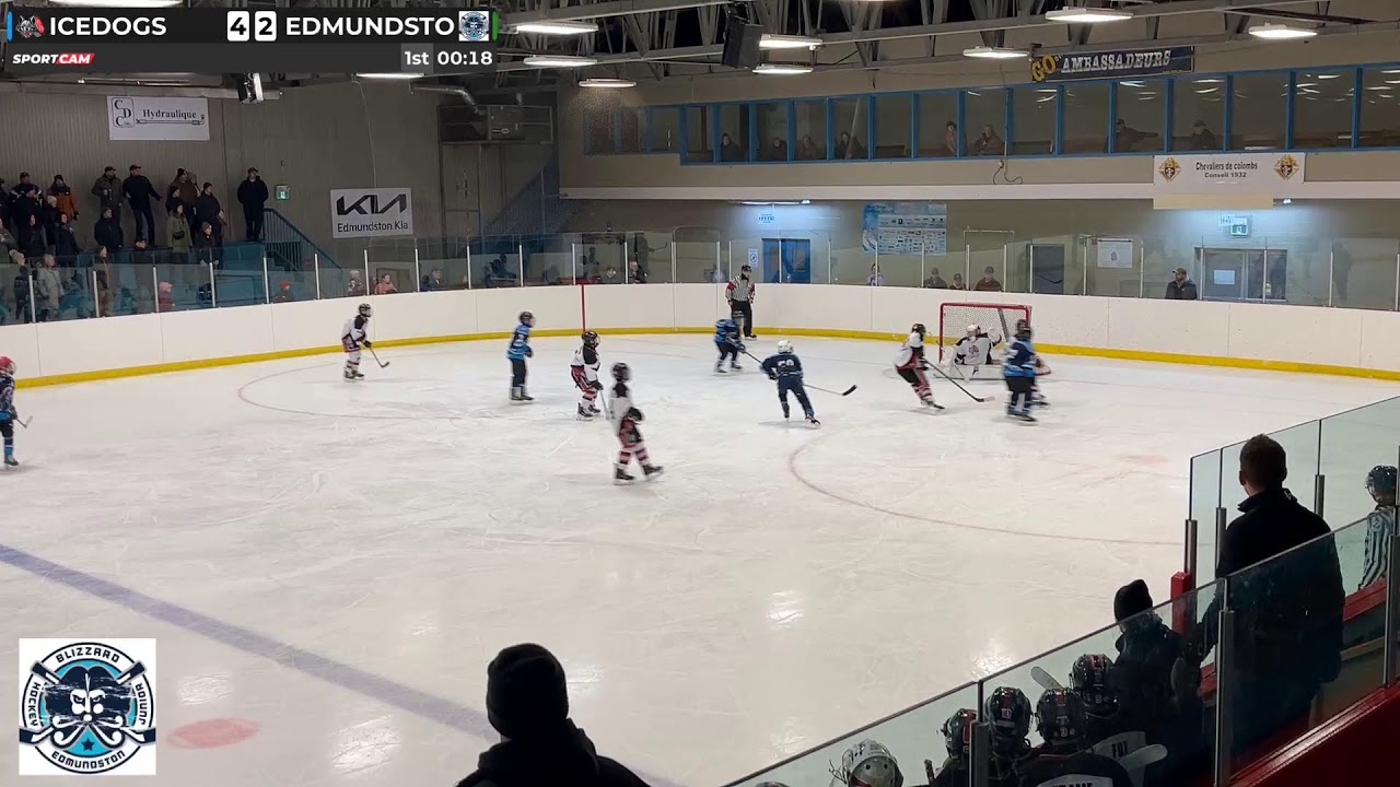 Edmundston Tourney  - Semi-final - IceDogs VS Edmundston